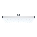 WENKO 24001100 - Słuchawka prysznicowa AUTOMATYCZNE CZYSZCZENIE 25x17 cm chrom błyszczący/biały