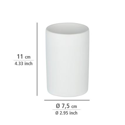 WENKO 24010100 - Kubek POLARIS 7x11 cm biały