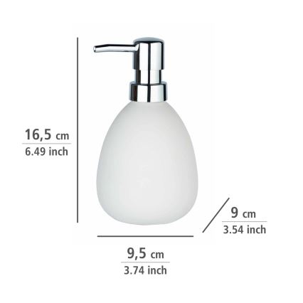 WENKO 24011100 - Dozownik mydła POLARIS 390 ml biały