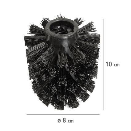 WENKO 24090800 - głowica WC, 8 x 9,3 cm, czarna
