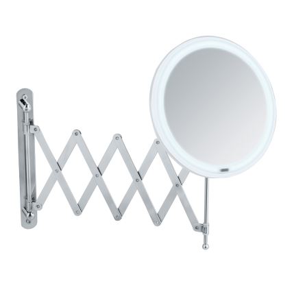 WENKO 24102100 - Lustro BARONA 20x34 cm, chrom błyszczący