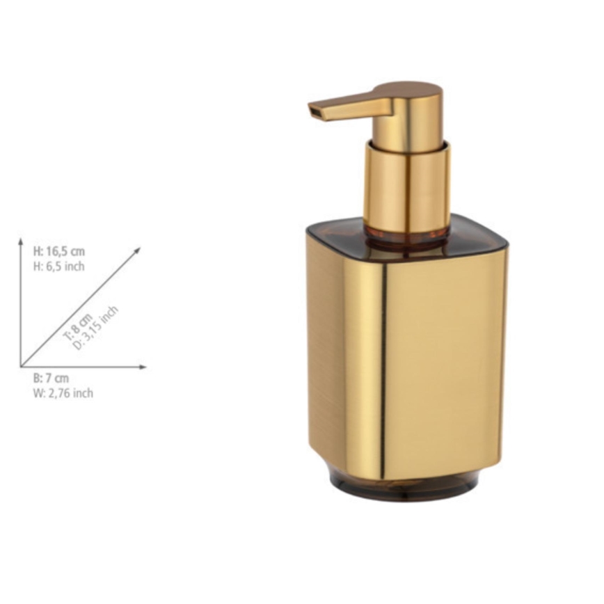 WENKO 24161100 - Dozownik mydła AURON 300 ml złoty