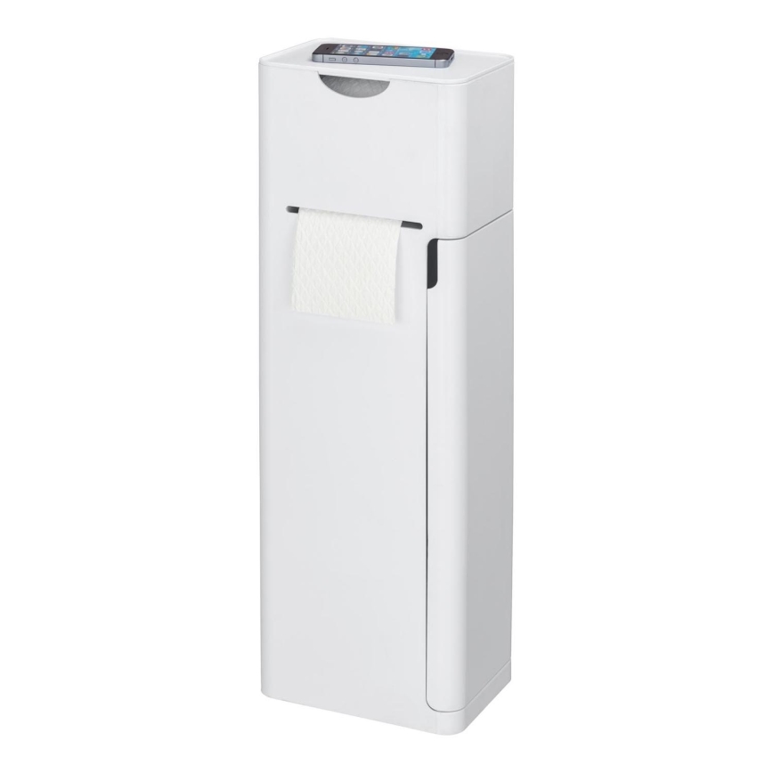 WENKO 24212100 - Szczotka WC IMON 20x58,5 cm biała