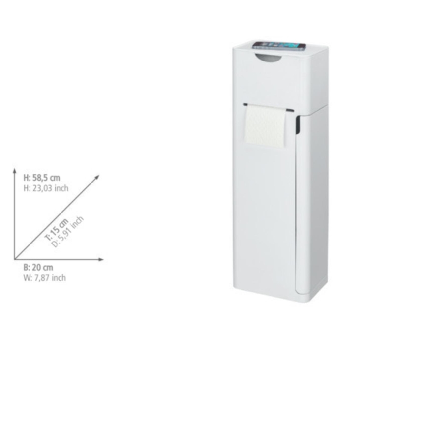 WENKO 24212100 - Szczotka WC IMON 20x58,5 cm biała