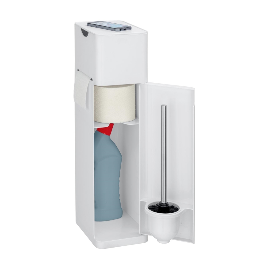 WENKO 24212100 - Szczotka WC IMON 20x58,5 cm biała