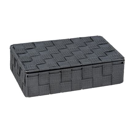 WENKO 24223100 - Kosz ADRIA 26x17 cm szary/antracyt