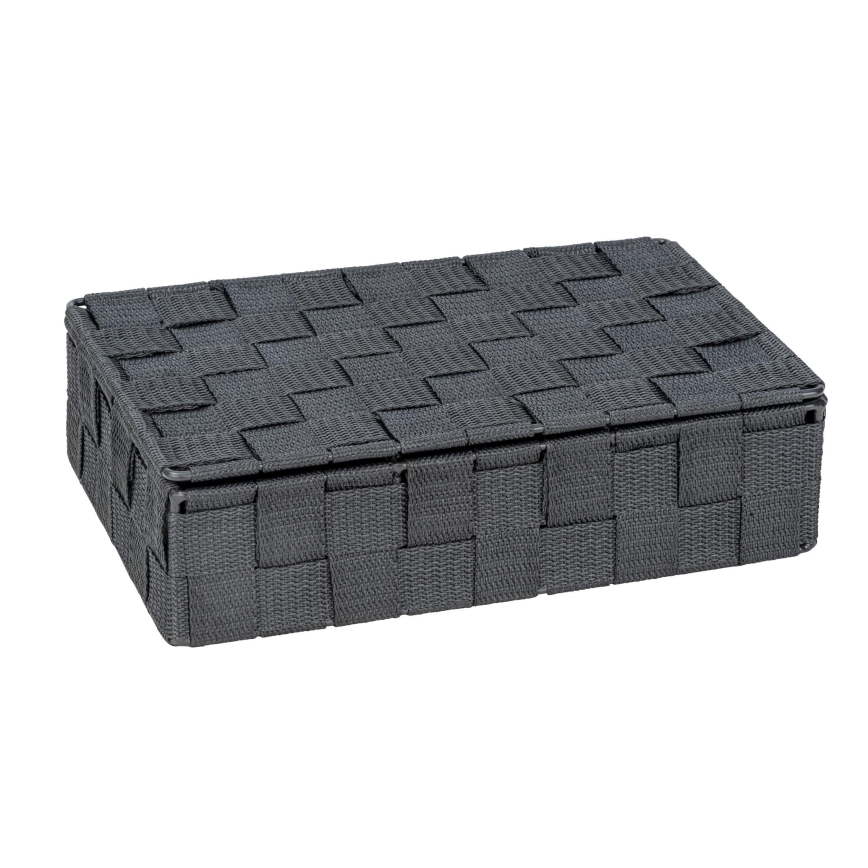WENKO 24223100 - Kosz ADRIA 26x17 cm szary/antracyt