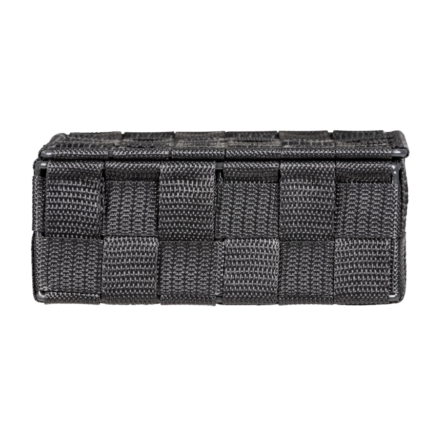 WENKO 24223100 - Kosz ADRIA 26x17 cm szary/antracyt