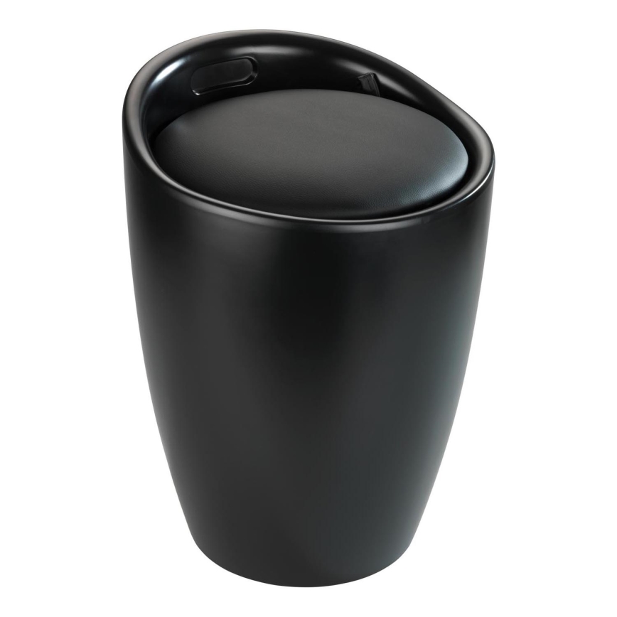 WENKO 24229100 - Stołek CANDY 36x50,5 cm czarny