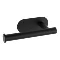 WENKO 24287100-Uchwyt na papier toaletowy TURBO-LOC OREA BLACK 16x7 cm stal nierdzewna/czarny