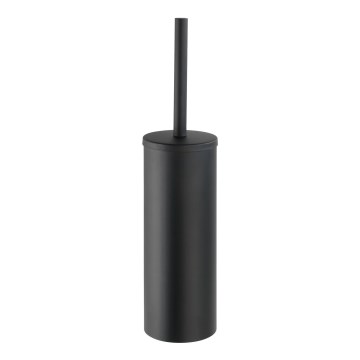 WENKO 24289100-WC szczotka do WC TURBO-LOC OREA BLACK 9x39,5 cm stal nierdzewna/czarny