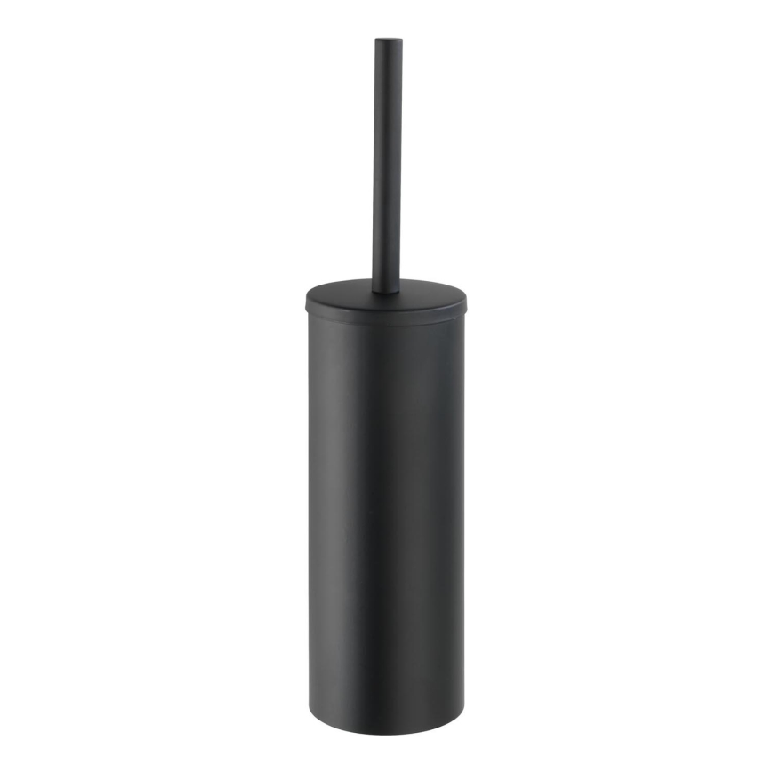 WENKO 24289100-WC szczotka do WC TURBO-LOC OREA BLACK 9x39,5 cm stal nierdzewna/czarny