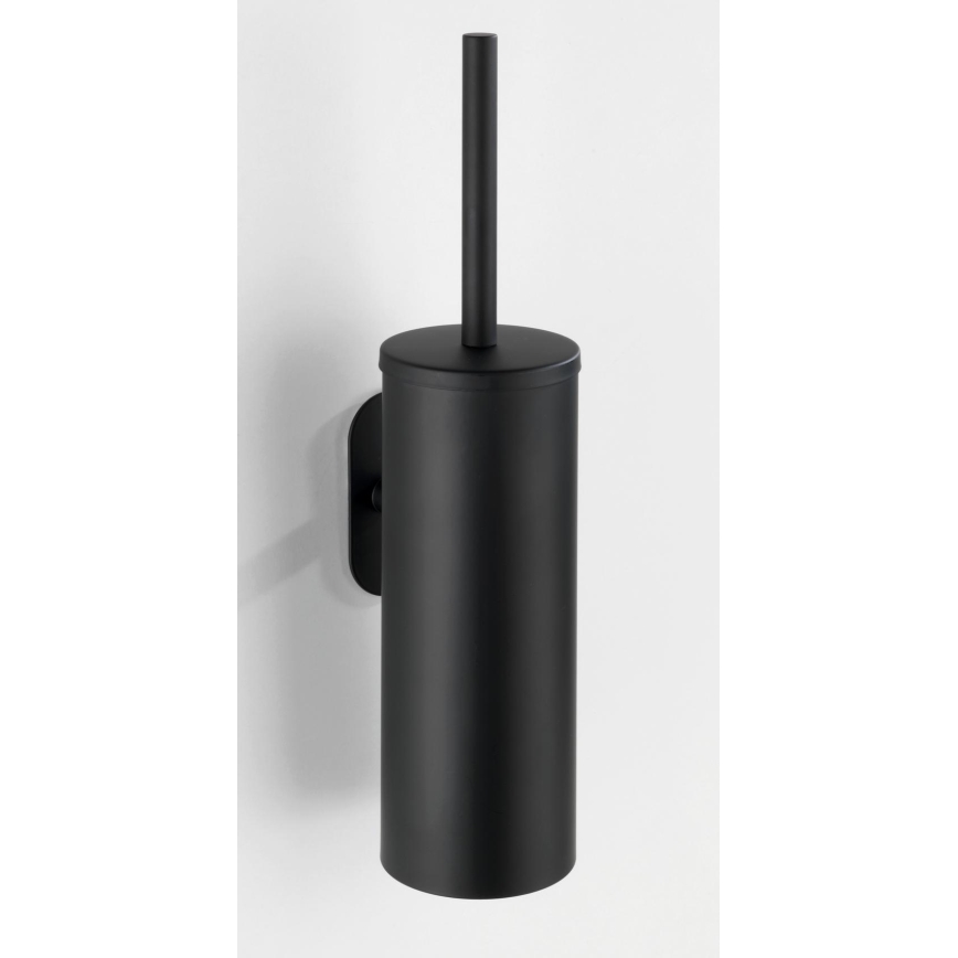 WENKO 24289100-WC szczotka do WC TURBO-LOC OREA BLACK 9x39,5 cm stal nierdzewna/czarny
