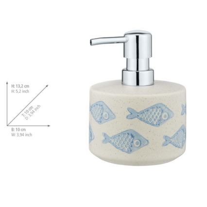 WENKO 24311100 - Dozownik mydła AQUAMARIN 475 ml beżowy