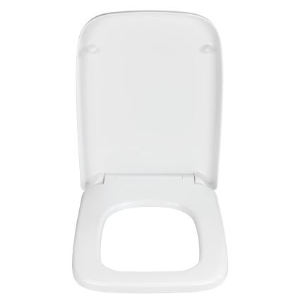 WENKO 24334100-Deska sedesowa EXCLUSIVE 46,5x37 cm biała/srebrna
