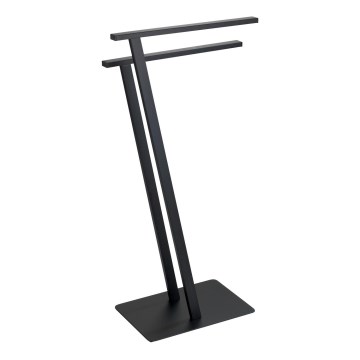 WENKO 24396100 - Stojak na ręczniki LIRIO 20x40 cm czarny