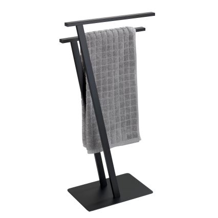 WENKO 24396100 - Stojak na ręczniki LIRIO 20x40 cm czarny