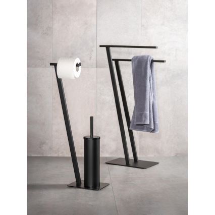 WENKO 24396100 - Stojak na ręczniki LIRIO 20x40 cm czarny