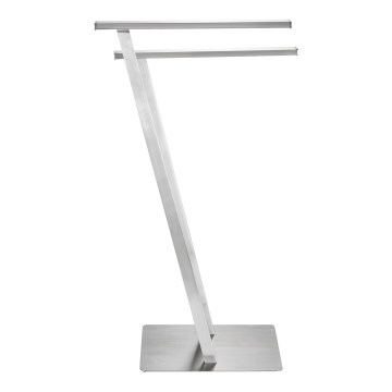 WENKO 24397100 - Wieszak na ręczniki LIRIO 20x76,5 cm stal nierdzewna/satyna