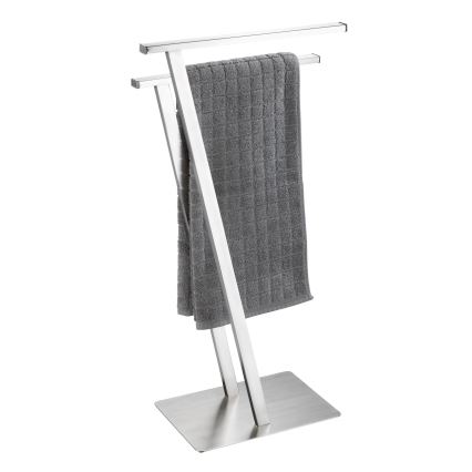 WENKO 24397100 - Wieszak na ręczniki LIRIO 20x76,5 cm stal nierdzewna/satyna