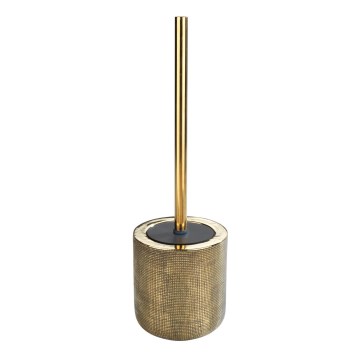 WENKO 24403100 - Szczotka do WC RIVARA 11,5x40 cm złota