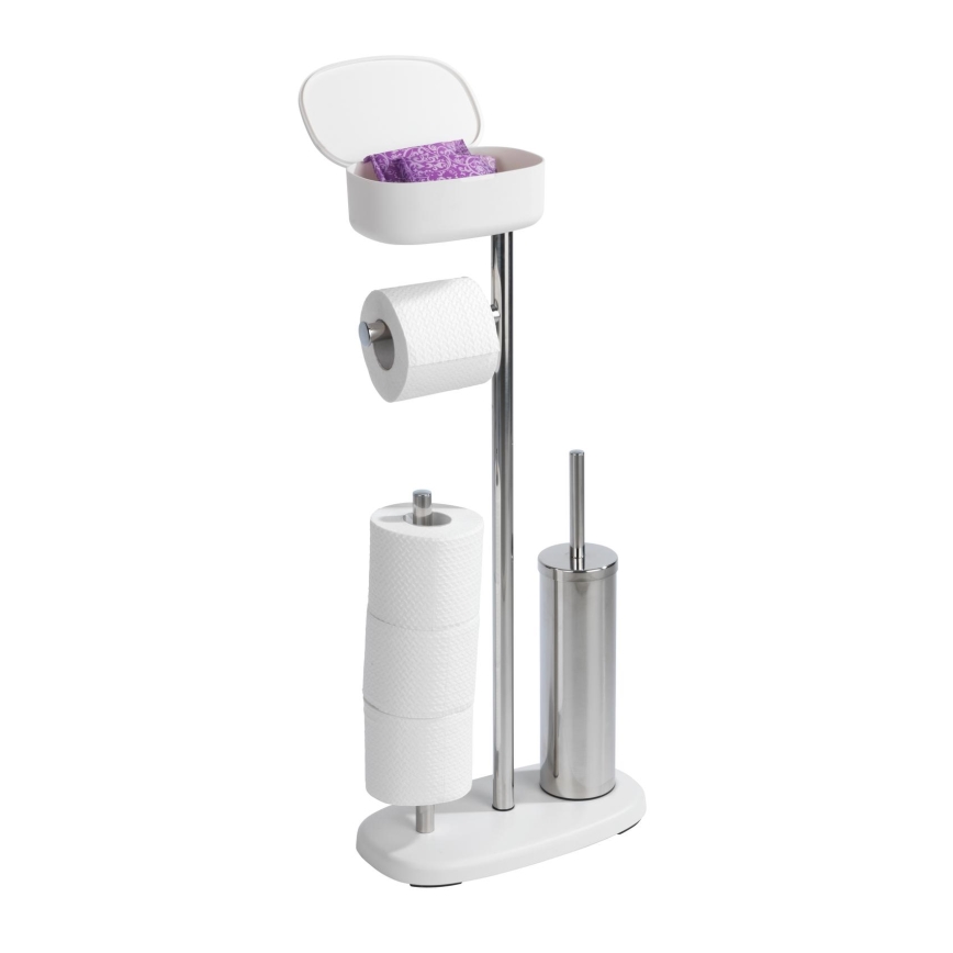 WENKO 24420100 - Zestaw WC RIVAZZA 17x72,5 cm biały