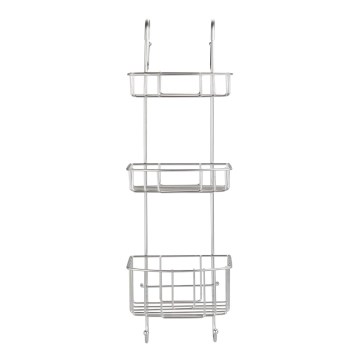 WENKO 24422100 - Półka OLESI 22,5 x 70 cm, stal nierdzewna/srebrna