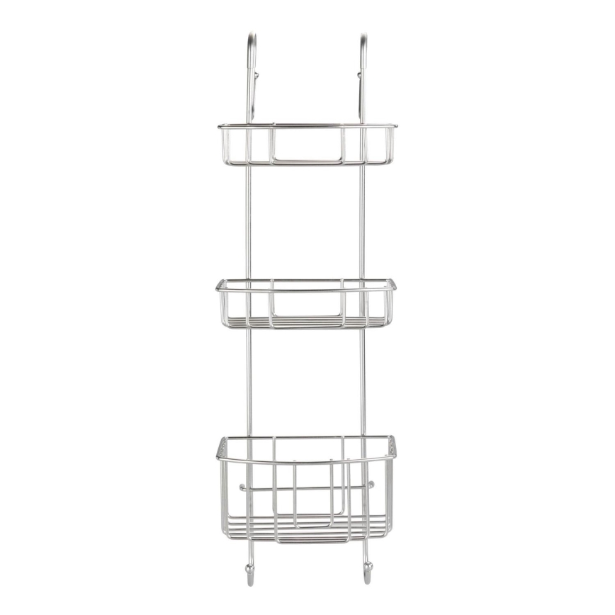WENKO 24422100 - Półka OLESI 22,5 x 70 cm, stal nierdzewna/srebrna
