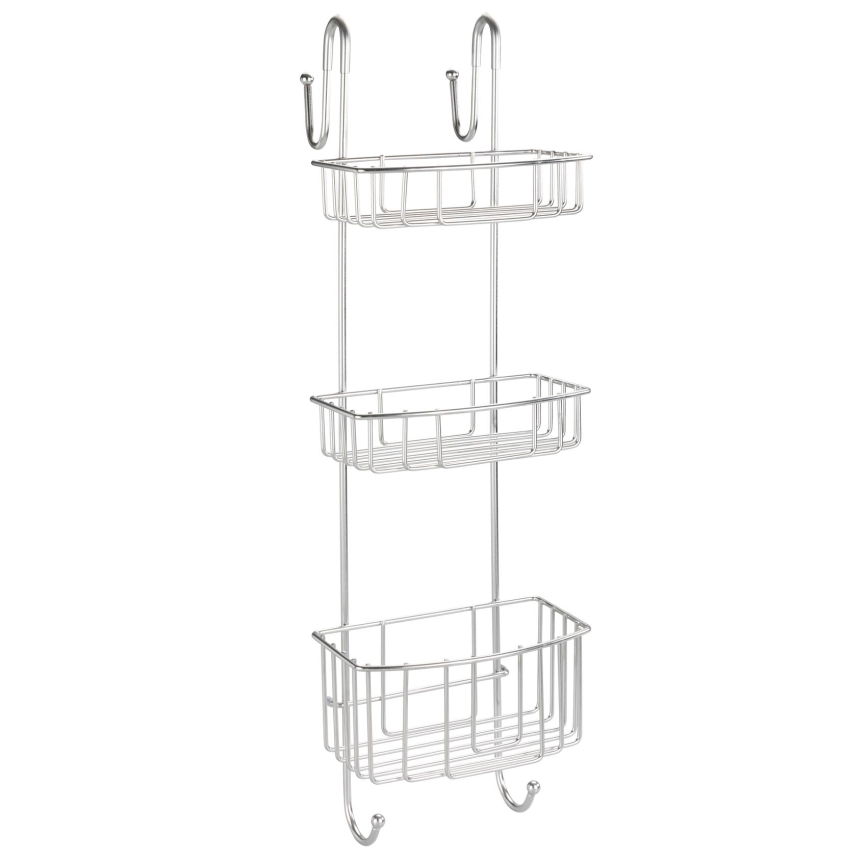WENKO 24422100 - Półka OLESI 22,5 x 70 cm, stal nierdzewna/srebrna