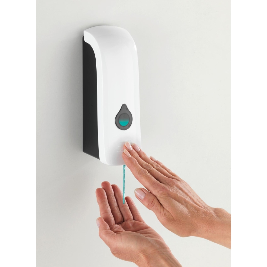 WENKO 24588100-Dozownik mydła RANERA 740 ml biały/czarny