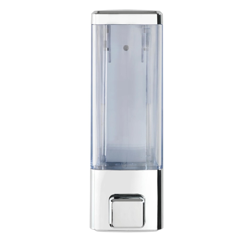 WENKO 24593100-Dozownik mydła ISTRES 320 ml połysk. chrom/przezroczysty