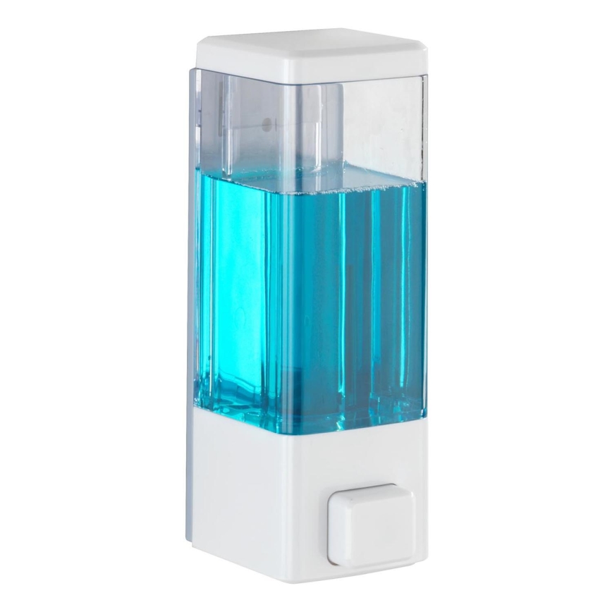 WENKO 24594100-Dozownik mydła ISTRES 320 ml biały/przezroczysty