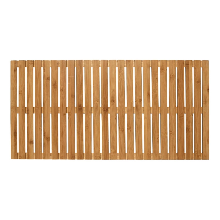 WENKO 24611100 - Wycieraczka BAMBUSA 100x50 cm brązowa