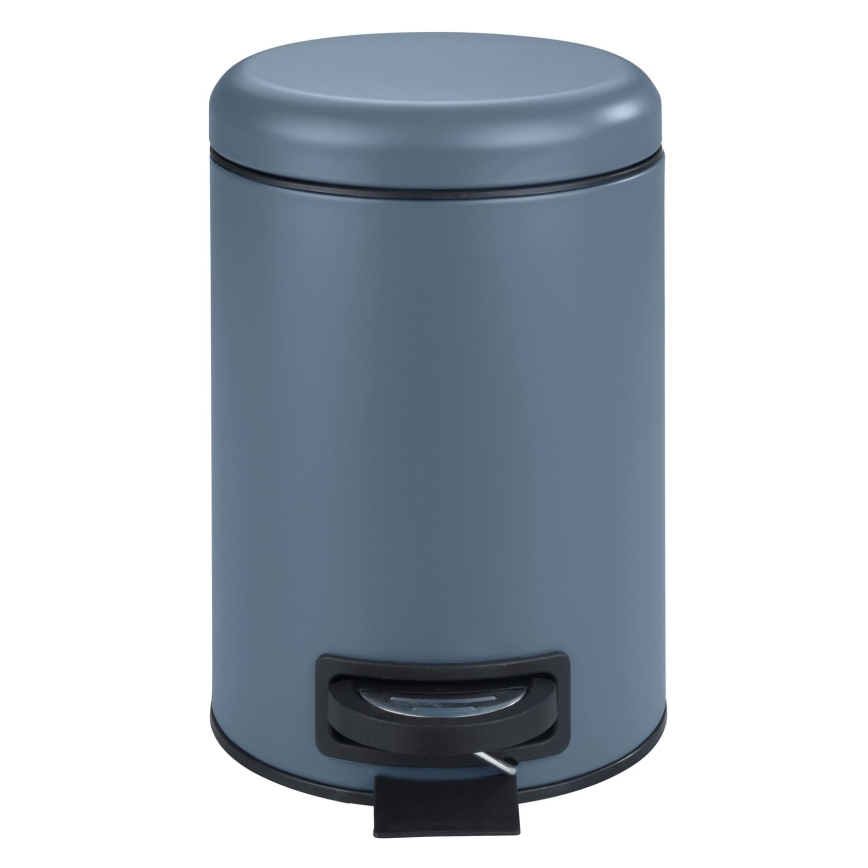 WENKO 24635100 - Kosz LEMAN 17x25 cm niebieski/czarny