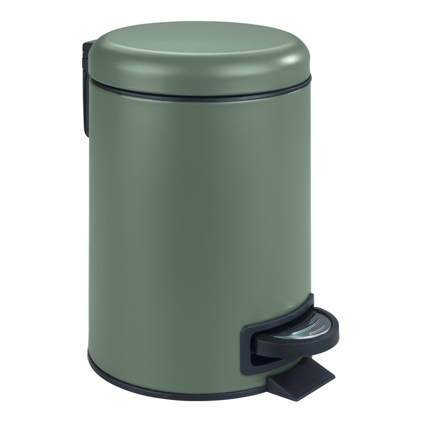 WENKO 24636100 - Kosz LEMAN 17x25 cm zielony/czarny