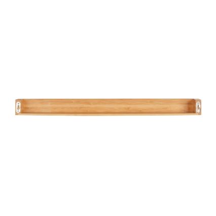 WENKO 24744100 - Półka BAMBUSA 60x9 cm brązowa