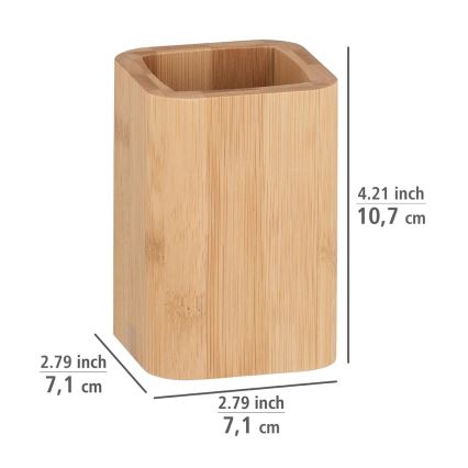 WENKO 24746100 - Kubek BAMBUSA 7,1x10,7 cm brązowy