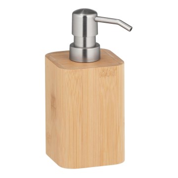 WENKO 24747100 - Dozownik do mydła BAMBUSA 9,3x16,5 cm brązowy