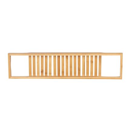 WENKO 24750100 - Półka na wannę BAMBUSA 70x16 cm brązowa