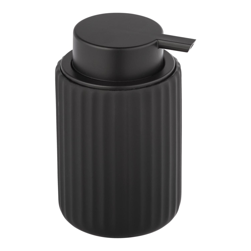 WENKO 24804100 - Dozownik mydła BELLUNO 8x13,5 cm czarny