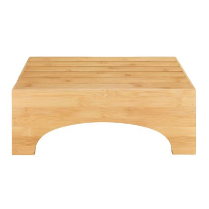 WENKO 24870100 - Stołek BAMBUSA 40x30 cm brązowy