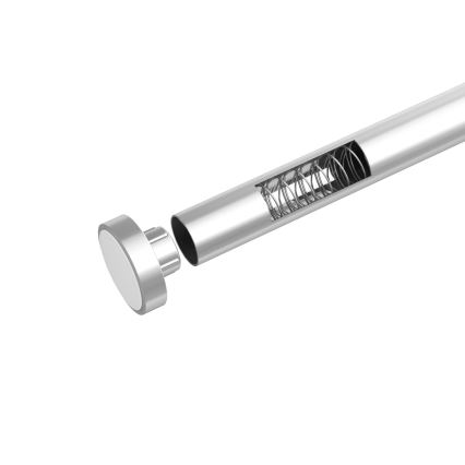 WENKO 24888100 - Drążek prysznicowy LUZ 185x2,8 cm stal nierdzewna/błyszczący chrom