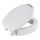 WENKO 25005100-Deska sedesowa SECURA 37x44 cm biała/szara