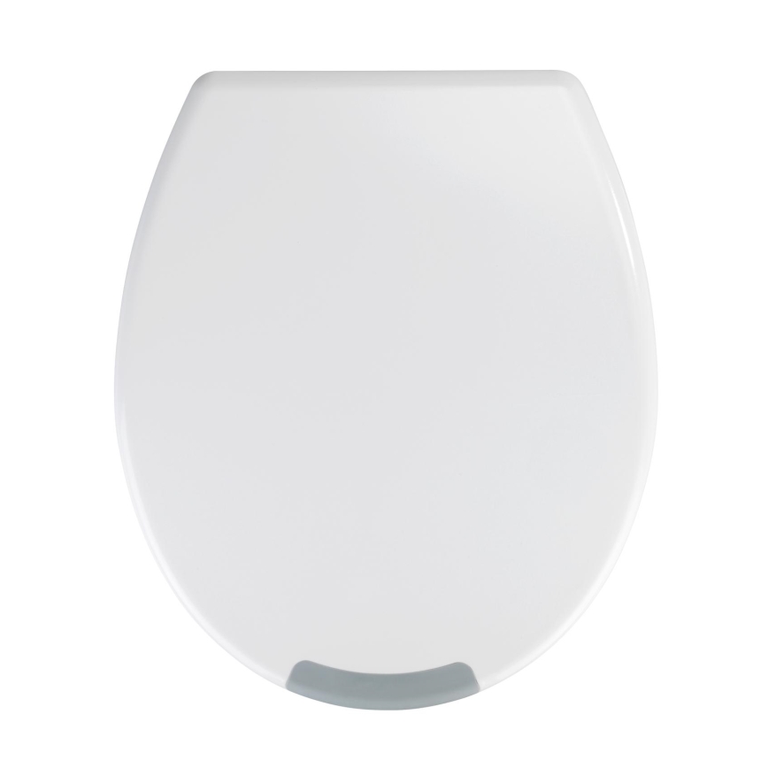 WENKO 25005100-Deska sedesowa SECURA 37x44 cm biała/szara