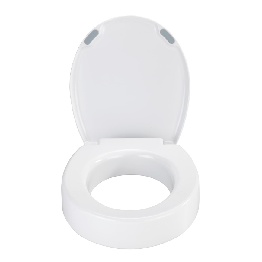 WENKO 25005100-Deska sedesowa SECURA 37x44 cm biała/szara