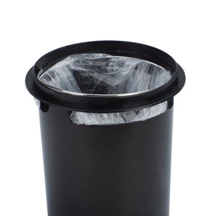 WENKO 25153100 - Kosz na śmieci LEMAN 17x25 cm niebieski/czarny