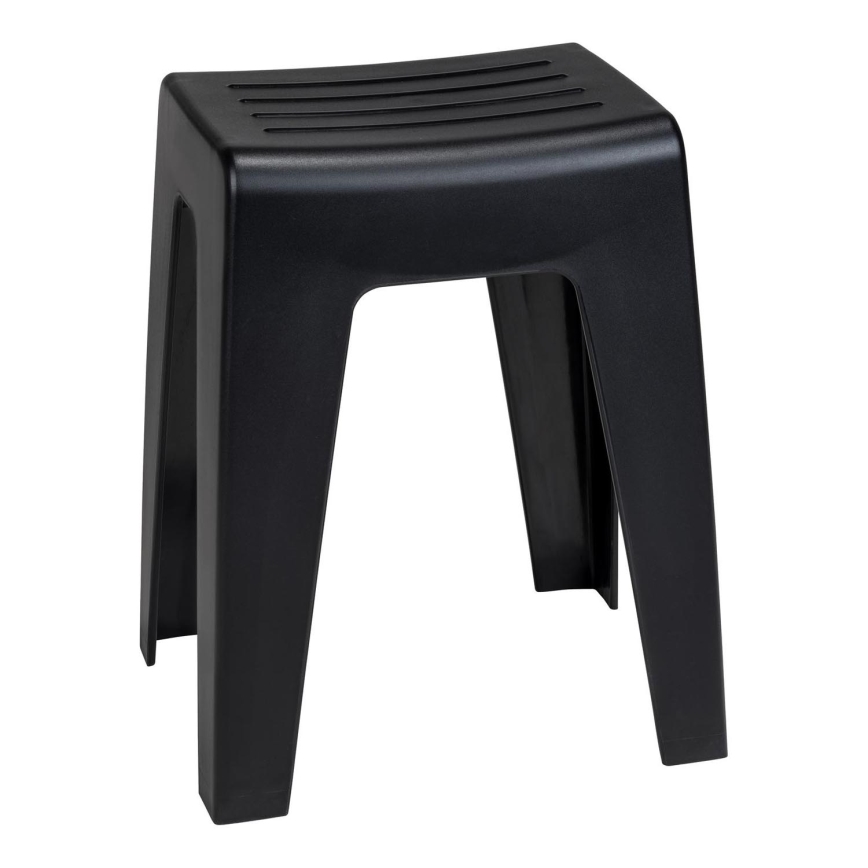WENKO 25156100 - Taboret KUMBA 38x47 cm czarny