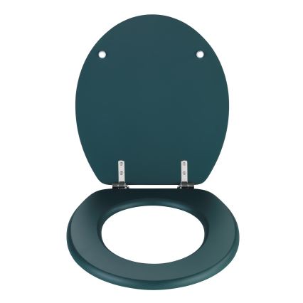 WENKO 25171100-WC deska sedesowa PRIMA 37x41 cm zielona/srebrna