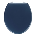 WENKO 25172100-WC deska sedesowa PRIMA 37x41 cm niebieska/srebrna