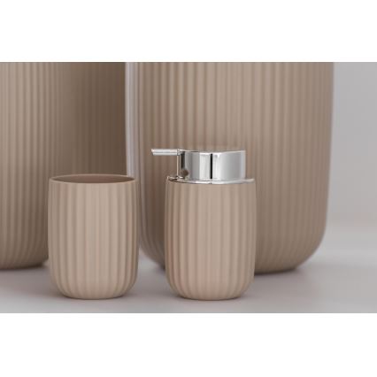 WENKO 25184100 - Dozownik mydła AGROPOLI 250 ml beżowy